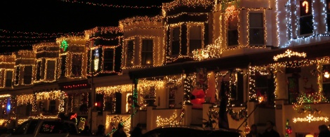 Decorations in Baltimore's Hampden neighborhood are world-famous — and rightly so.