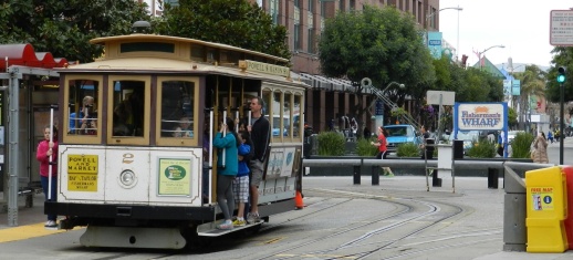 Cable cars aren't the only way to get around San Francisco but they are the most fun.